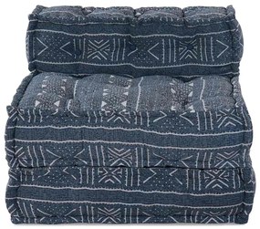 Pouffe Modular Índigo 70x70x54 em Tecido da