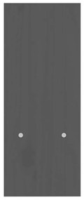 Suporte para monitor (39-72)x17x43 cm pinho maciço cinzento
