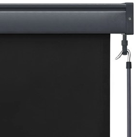 Estore de rolo para exterior 100x250 cm antracite