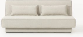 Sofá-cama em bouclé com arrumação David