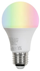 LED Candeeiro suspenso inteligente em aço com abajur 35 cm branco incl. 2 Wifi A60 - Blitz Moderno