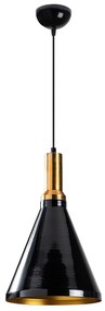 Chandelier Berceste – Preto – 25 x 25 cm