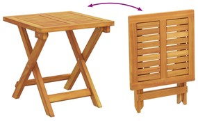Camas de sol com rodas da vidaXL, 2 peças, incluindo mesa e almofada e