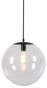 LED Candeeiro de suspensão inteligente transparente 35 cm com WiFi A60 - Pallon Moderno