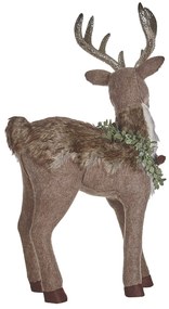 Figura decorativa rena 70 cm castanho TAPIO Beliani