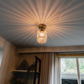 LED Candeeiro de teto inteligente em latão com WiFi A60 - Banci Art Deco