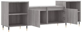 Móvel de TV 160x35x55 cm derivados de madeira cinzento sonoma