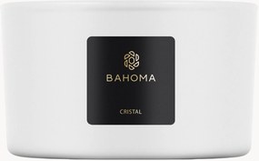 Vela perfumada com três pavios Cristal (marinho, cítrico, verde)