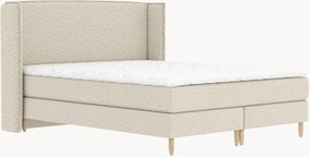 Cama divã em bouclé artesanal Ardis, H4
