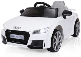 Motocicleta elétrica infantil com rodinhas removíveis, farol, música e buzina vermelha