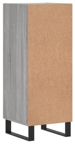 Aparador 34,5x34x90 cm derivados de madeira sonoma cinzento