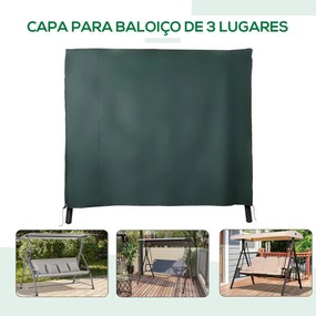 Capa para Móveis de Jardim Capa Protetora para Baloiços de Exterior co