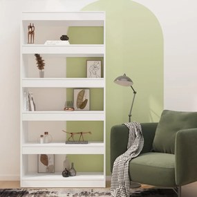 Estante/divisória 80x30x166 cm derivados de madeira branco