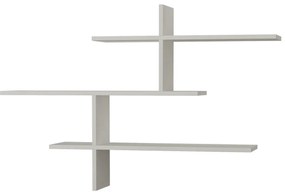 Prateleira de Parede Leo – Branco – 123x80,5x22 cm