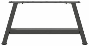 Pés para mesa de centro em formato A, 2 peças, antracite, 70x (30-31)