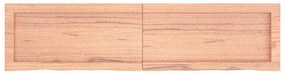 Prateleira de parede 120x30x(2-6) cm carvalho tratado castanho