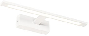 Aplique de parede branco 41,5 cm com LED IP44 - Jerre