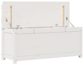 Banco 110x41x76,5 cm madeira de pinho maciça branco