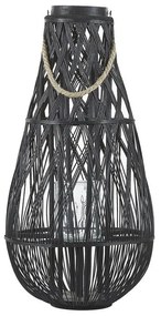 Lanterna decorativa preta 77 cm TONGA Beliani