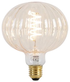 E27 dimbare LED lamp G125 amber 4W 200 lm 2000K