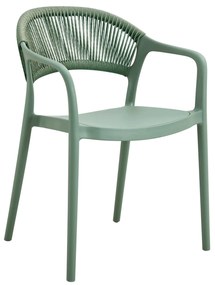 Conjunto de 4 Cadeiras de Jardim IBIZA – 52,5x57x81 cm – Polipropileno