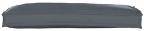 Almofada de Palete para Banco Antracite 100 x 40 x 8 cm em Tecido Oxfo