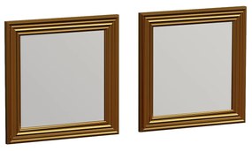 Conjunto de Espelhos Bale – Dourado – 40x40x3 cm