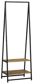 Suporte para Roupas 60x45x180 cm Madeira Sólida de Acácia