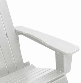 Cadeira Baloiço Adirondack Branca 73.5x92x90 cm HDPE