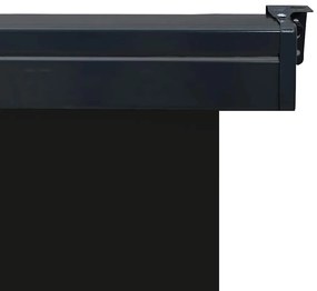 Toldo lateral para varanda 175x250 cm preto