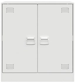 Aparador 67x39x73 cm aço branco