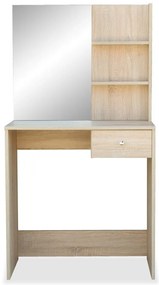 Toucador em aglomerado 75x40x141 cm carvalho