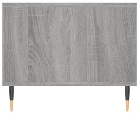 Mesa de centro 102x50x40cm derivados de madeira cinzento sonoma