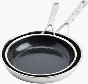 Frigideiras antiaderentes Kitchenaid, conjunto de 2
