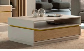 Mesa recta Gold mor - Tudo Brilho