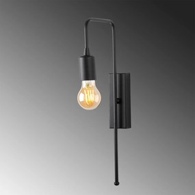 Candeeiro de Parede Mum – Preto – 6 x 22 cm