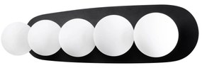 Aplique de Parede Well – Preto – 90 x 23 x 26 cm