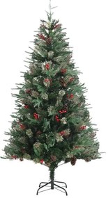Decorações festivas VidaXL  árvore de Natal 195 x 80 cm