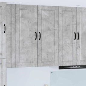 vidaXL Armário de Cozinha Cinzento 40 x 31 x 100 cm Madeira processada