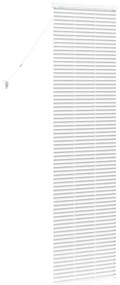 Persiana de Janela com cortinas Outros Manual Branco 80 x 130 cm Alumí