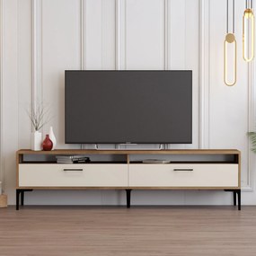 Unidade TV Istanbul – Noz e Creme – 180x35x47 cm