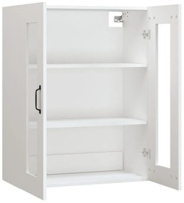 Armário de parede suspenso 69,5x34x90 cm branco
