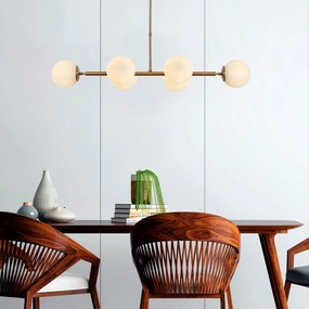 Candeeiro de Teto Fazli – Vintage – 110 x 40 x 35-66 cm