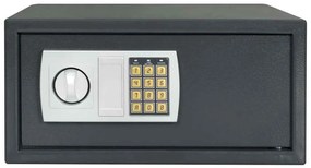 Cofre Eletrónico Cinza Escuro 42x37x20 cm Aço