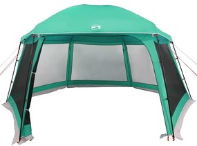 Tenda para piscina com mosca amovível e paredes de rede