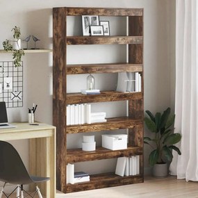 vidaXL Estante Castanha Castanho Madeira composta 100 x 30 x 198 cm