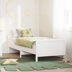 vidaXL Cama extensível para crianças Other Branco 80 x 130 / 165 / 200 cm