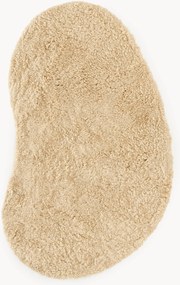 Tapete de pelo comprido com forma orgânica Tully