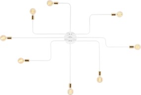 Candeeiro de Teto Truva – Branco – Diâmetro 190 cm x Altura 15 cm
