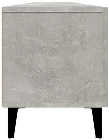 Móvel de TV 180x31,5x40 cm derivados de madeira cinza cimento